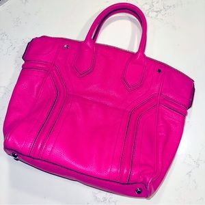 Milly pebble leather handbag